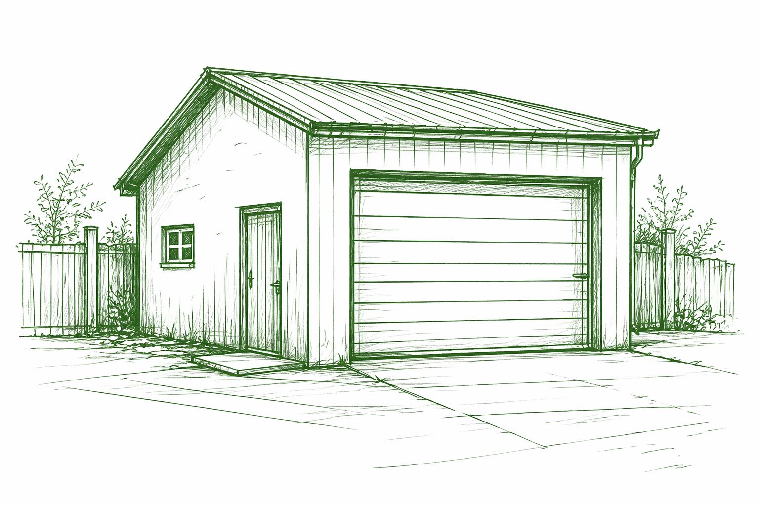 garage - permis de construire - Urbalandes