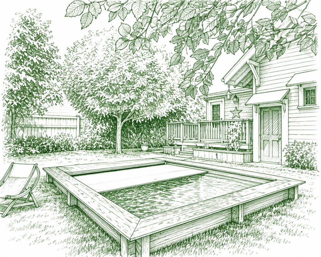 piscine hors sol autorisation urbanisme Landes - déclaration préalable - Urbalandes