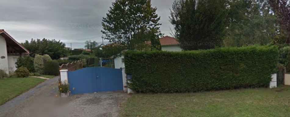 Clôture Pouillon avant travaux — déclaration préalable Urbalandes Landes
