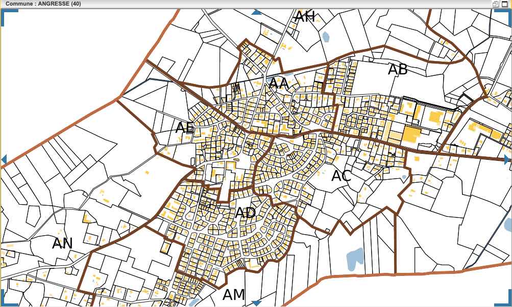 Urbanisme Angresse - site inscrit, permis et déclaration préalable - Urbalandes